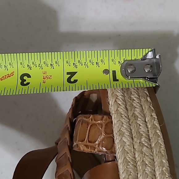 Antonio Melani strappy platform wedge sandals size 8.5 - Picture 11 of 12